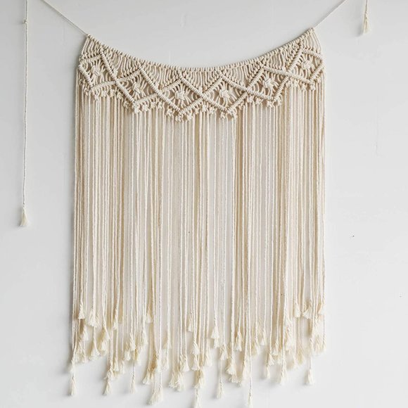 Braided Indie Bohemian Macrame Wall Decor/Tapestry - Picture 3 of 11